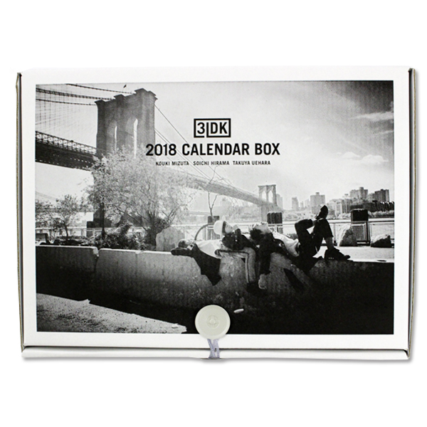 3LDK(植原卓也・平間壮一・水田航生) 2018 CALENDAR BOX（特典なし） | 水田 航生 | A!SMART