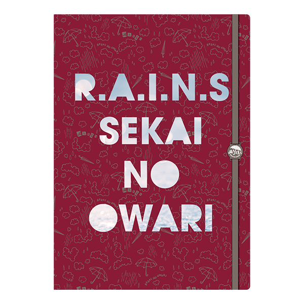 「R.A.I.N.S」会報ファイル（スタンド付）／赤