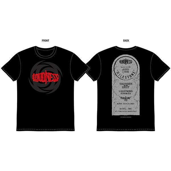 Limited T-Shirts【BLK】 | LOUDNESS | A!SMART