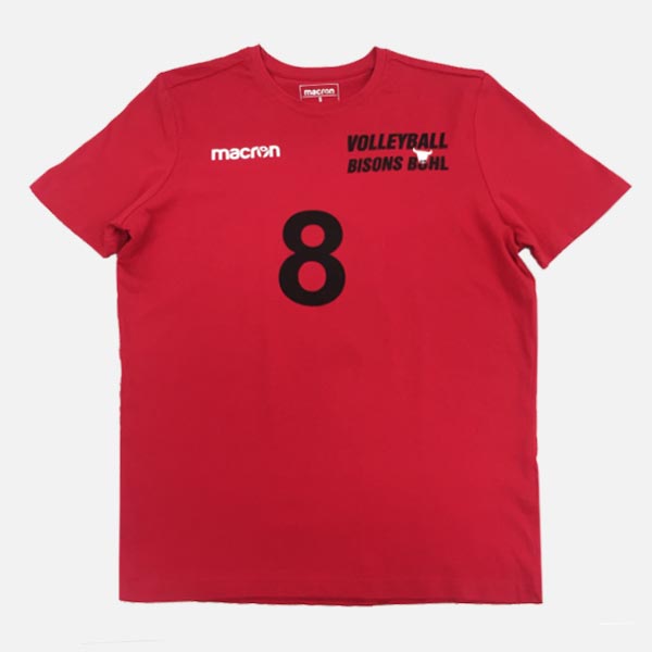 Volleyball Bisons Buhl ＃8 Tシャツ