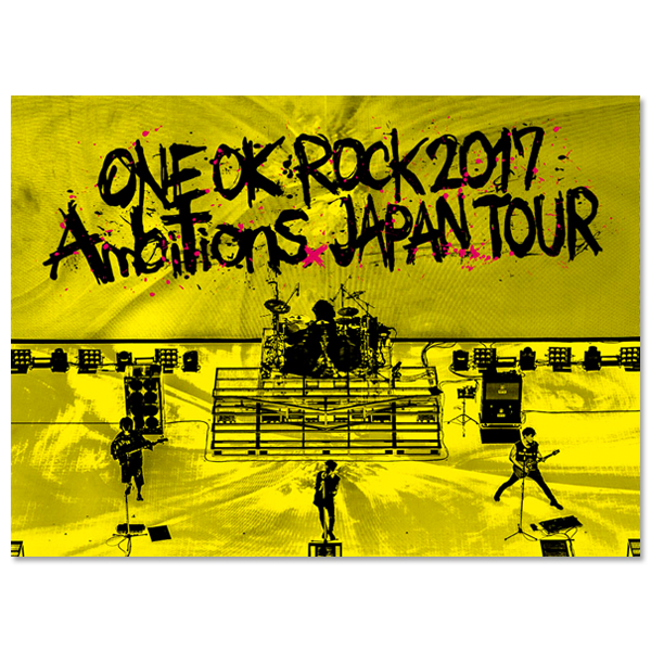 LIVE DVD&Blu-ray 「ONE OK ROCK 2017 “Ambitions” JAPAN TOUR」