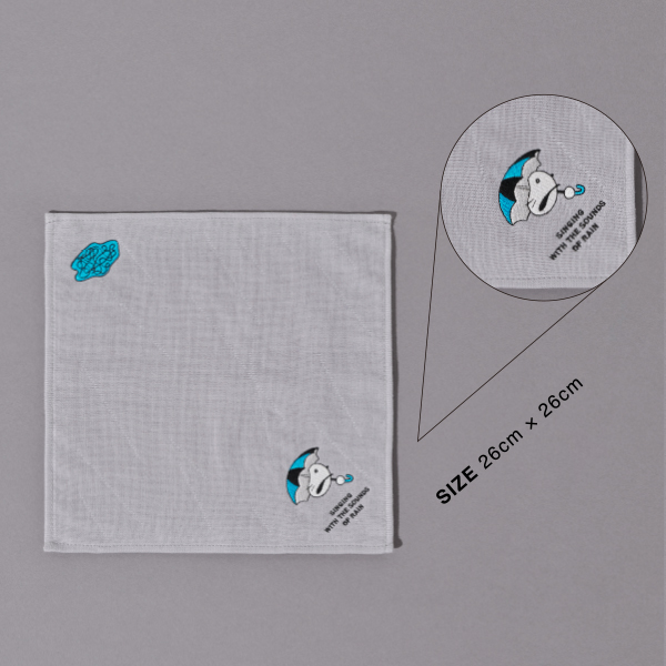 「IDEA」HAND TOWEL（GRAY）