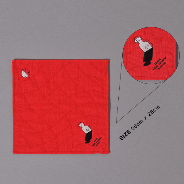 「IDEA」HAND TOWEL（RED）