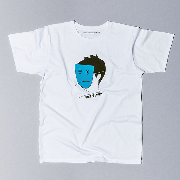 「POP VIRUS」T-shirt / BLUE