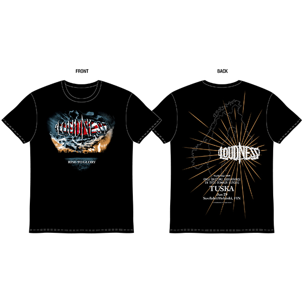 TUSKA 2019 limited T-shirt [BLK] | LOUDNESS | A!SMART