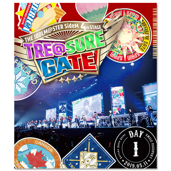 THE IDOLM@STER SideM 4th STAGE ～TRE@SURE GATE～ LIVE Blu-ray 【SMILE PASSPORT（DAY1通常版）】