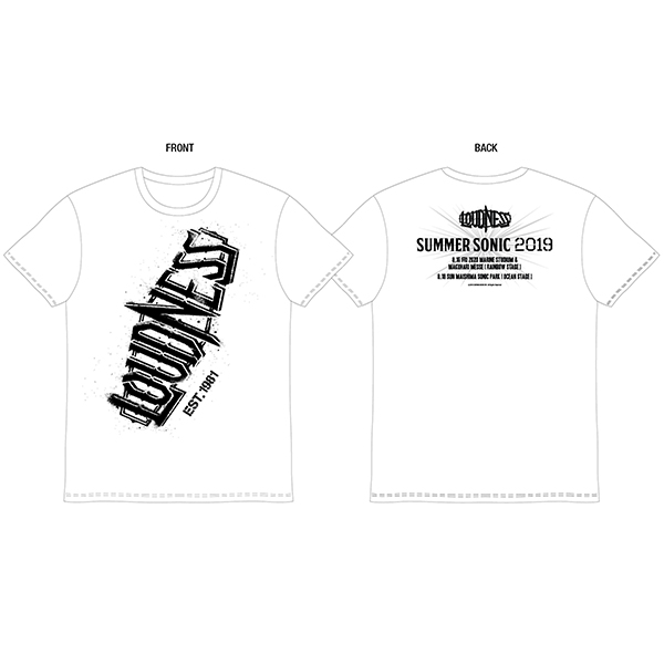 SUMMER SONIC 2019 限定Tシャツ【WHT】