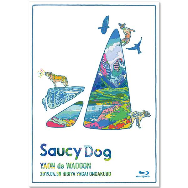 Saucy Dog LIVE DVD&Blu-ray「YAON de WAOOON」2019.4.30 日比谷野外音楽堂