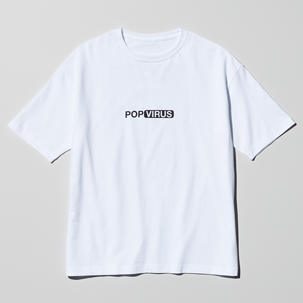 「POP VIRUS」WORLD TOUR T-shirt / WHITE