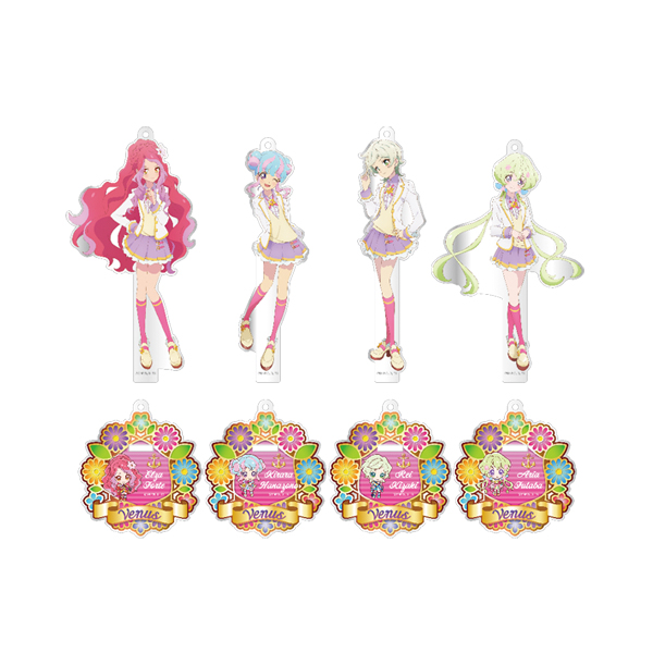 アイカツスターズ！アクリルバッジスタンドキーホルダー 制服 ver. | アイカツ！シリーズ | A-on STORE