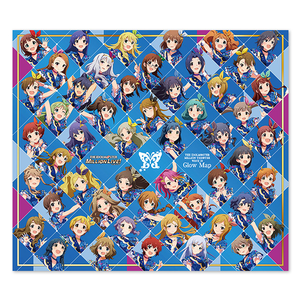 THE IDOLM@STER MILLION THE@TER WAVE 10 Glow Map