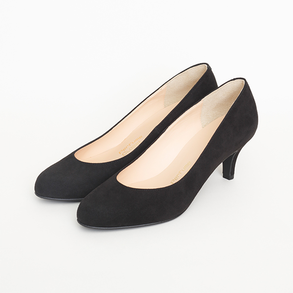 「DANCE HEEL 6cm」BLACK SUEDE