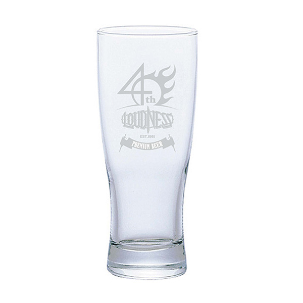 40th Logo Beer Glass【SILVER】