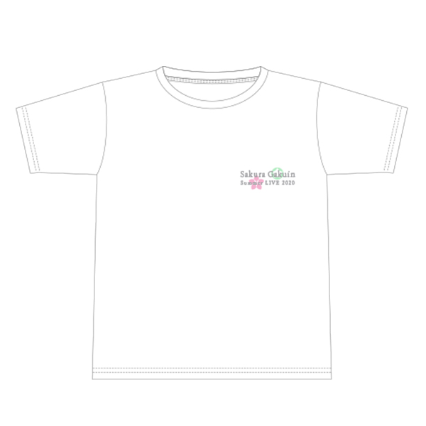 『さくら学院 Summer LIVE 2020 ～放課後アンソロジー 君と見た夏色桜花～』Tシャツ