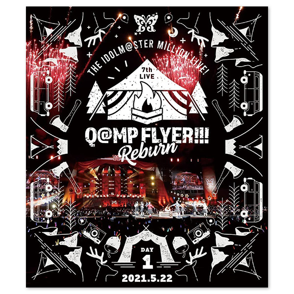 THE IDOLM@STER MILLION LIVE! 7thLIVE Q@MP FLYER!!! Reburn LIVE Blu-ray【通常版DAY1】