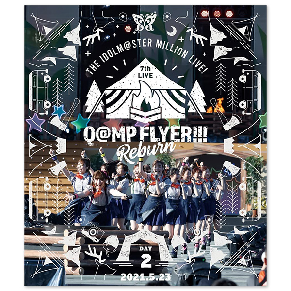 THE IDOLM@STER MILLION LIVE! 7thLIVE Q@MP FLYER!!! Reburn LIVE Blu-ray【通常版DAY2】