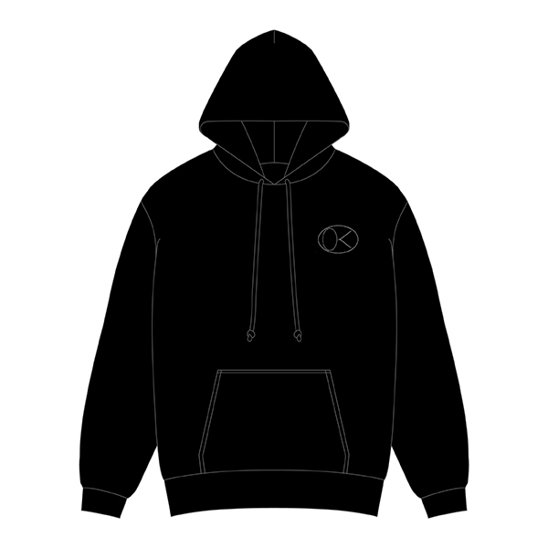 Hoodie〔BLACK〕