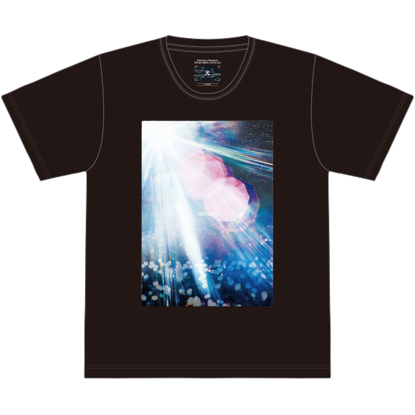 光 -HIKARI- Tシャツ【Black】