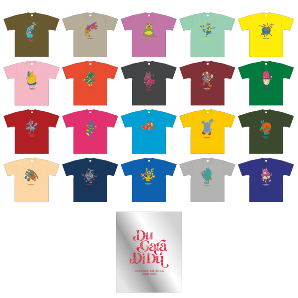 Du Gara Di Du Random Tshirts (20 types in total) | SEKAI NO OWARI