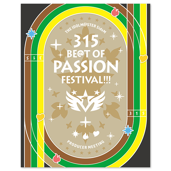 THE IDOLM@STER SideM PRODUCER MEETING 315 BE@T OF PASSION FESTIVAL!!! EVENT Blu-ray