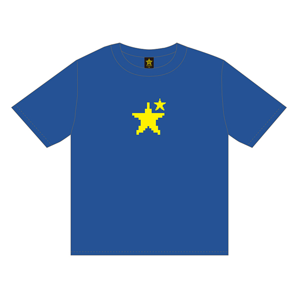 STAR T-shirt ブルー