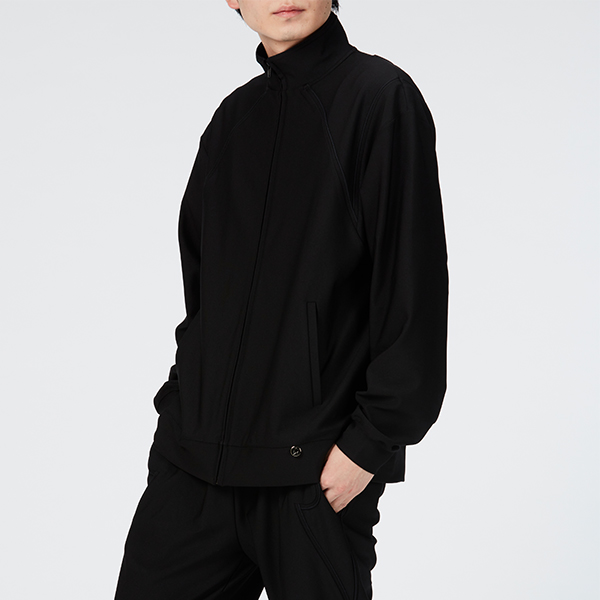 Zip Up Blouson / Inspired by Cling Cling / Black