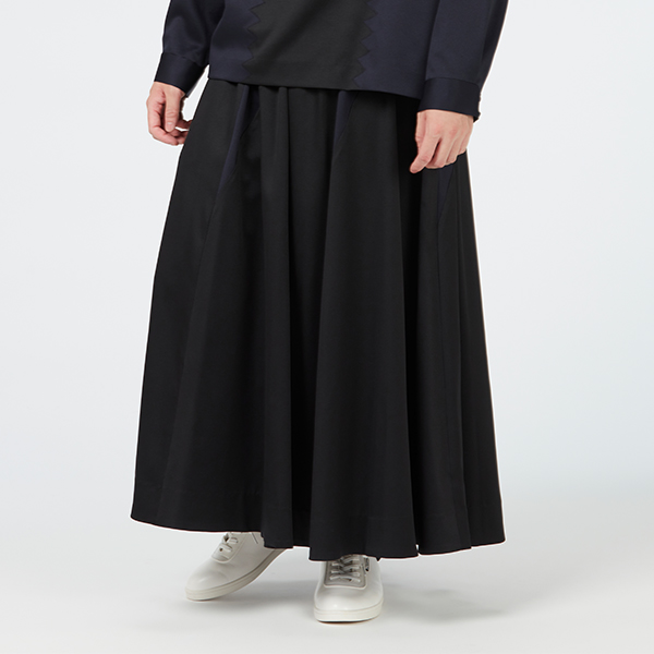 Easy Skirt Pants / Inspired by Spinning World / Black