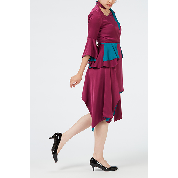Peplum Dress / Inspired by TOKYO GIRL
