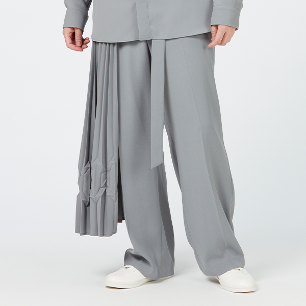 Layered  Pleats Pants / Inspired by Future Pop