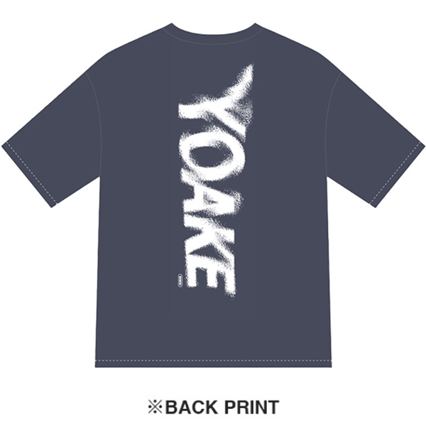 "YOAKE"ロゴTシャツ