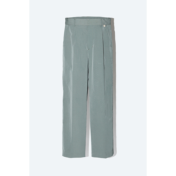 Side Pleats Pants Inspired by Moon / Olive