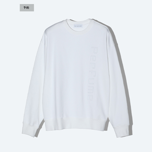 Embossed Logo Pullover / White