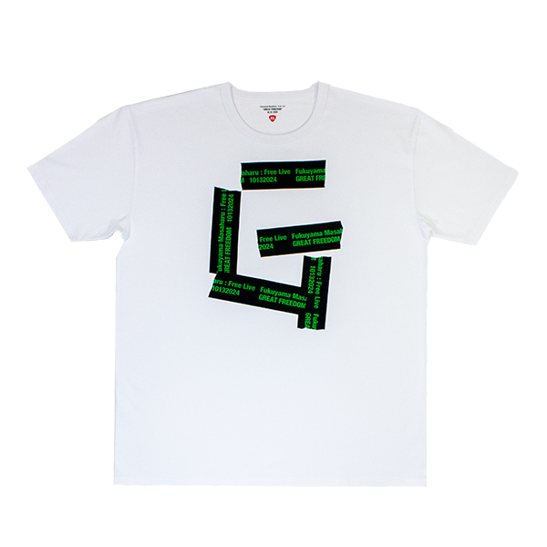 【通常販売】「GREAT」Tシャツ【White】