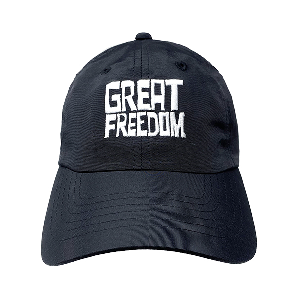 【通常販売】「GREAT FREEDOM」キャップ